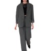 Lapel loose temperament commuter suit two-piece suit 24