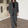 Lapel loose temperament commuter suit two-piece suit 24