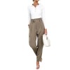 Fashion Polo Neck Slim Fit Casual Harem Suit Pants Set 12