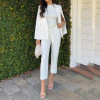 High-end gentle suit pants set 16