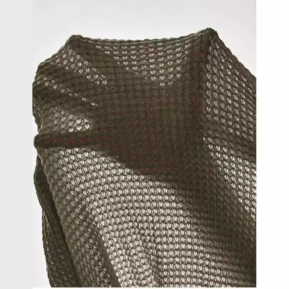 Fashion hollow V-neck sexy backless knitted women's top 56